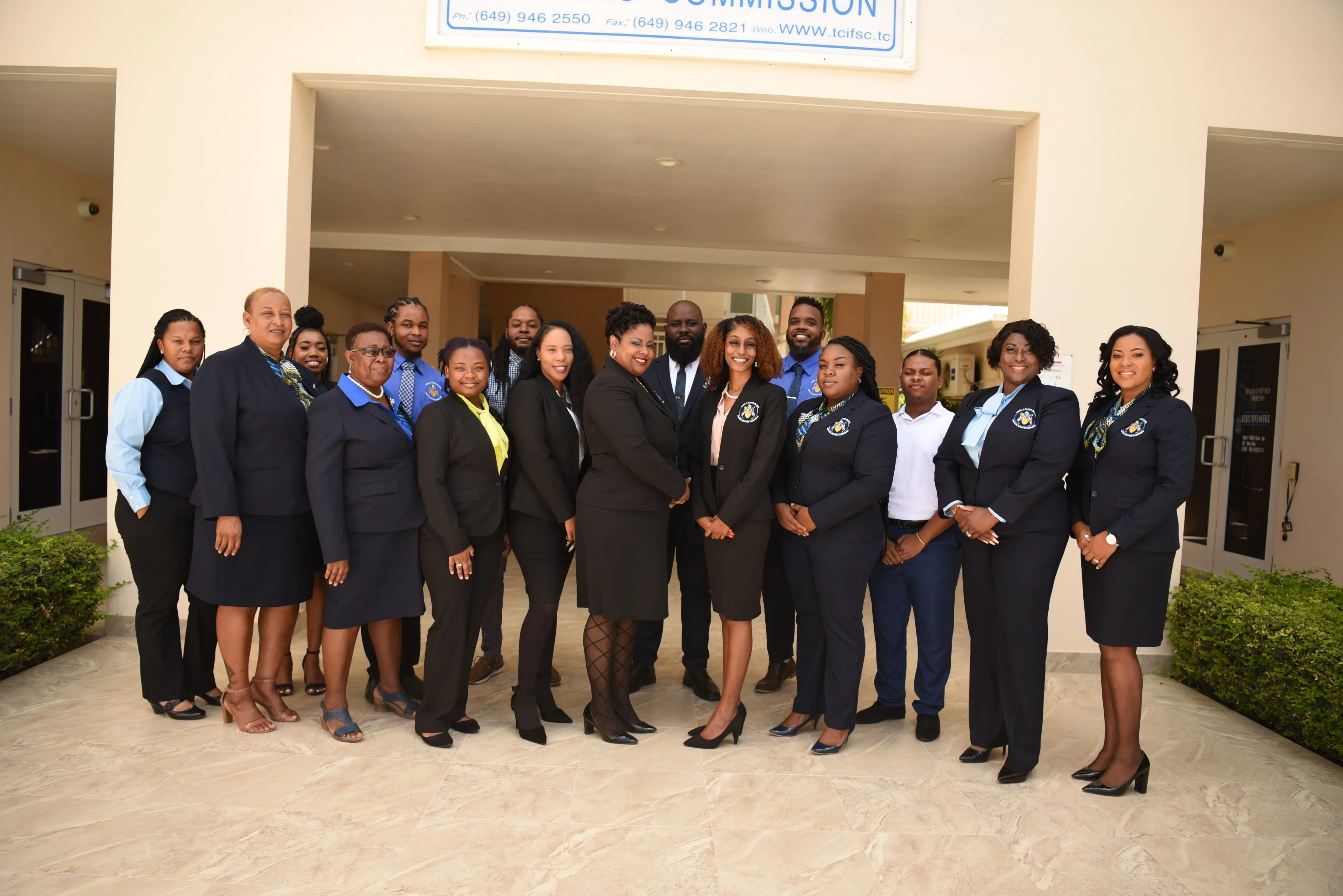 Staff Members of the Grand Turk Branch